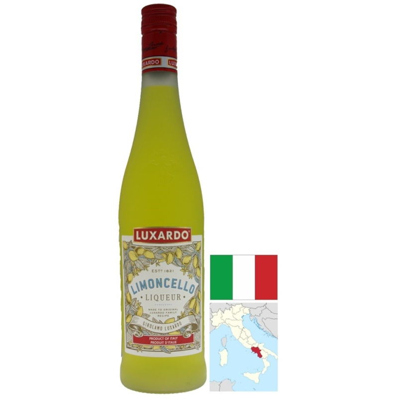 Limoncello Luxardo Italie 70 cl 27° - Liqueur de citron haut de gamme