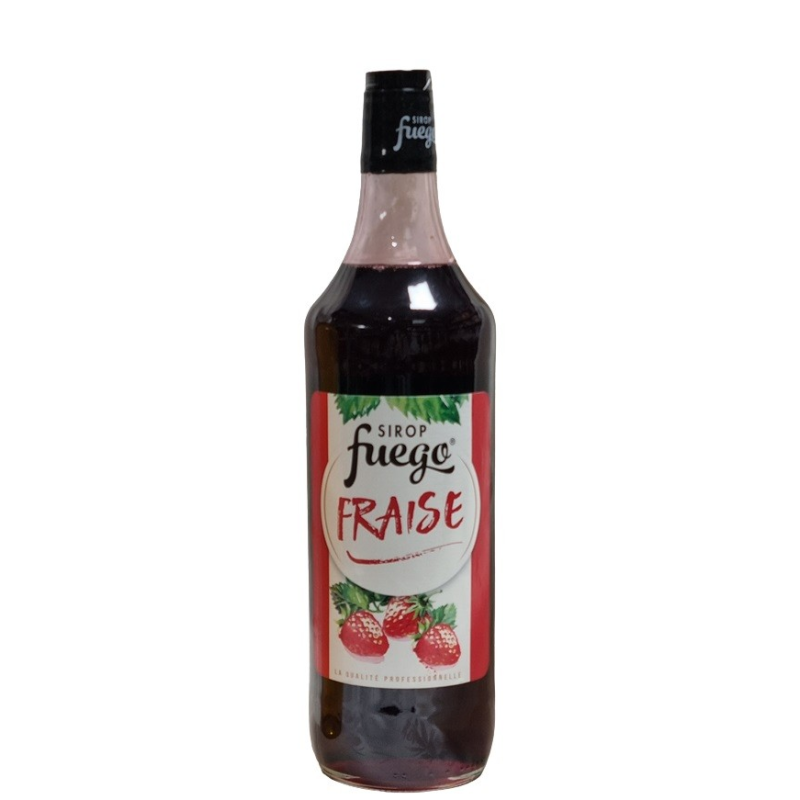Fraise Fuego sirop 100cl - Un goût de fraise authentique