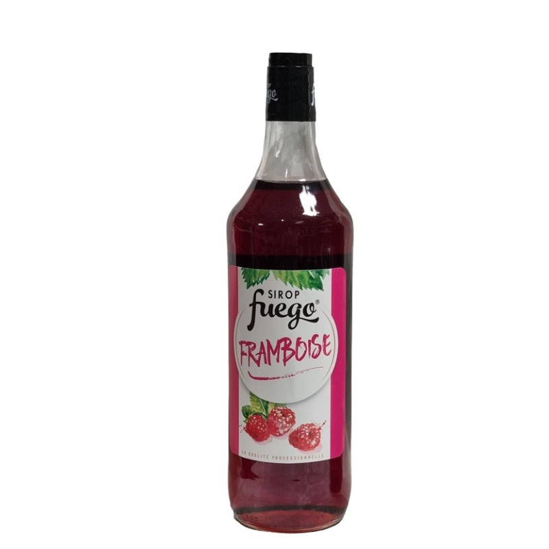 Sirop de framboise Fuego 100cl - Goût authentique et qualité premium