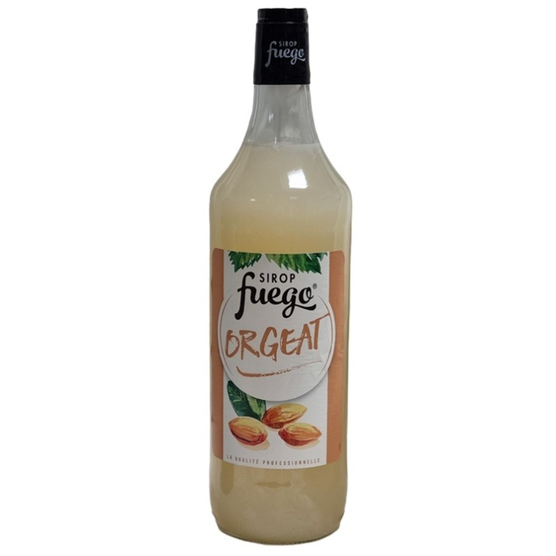Orgeat Fuego Sirop 100 cl - Sirop d'Amande Haut de Gamme