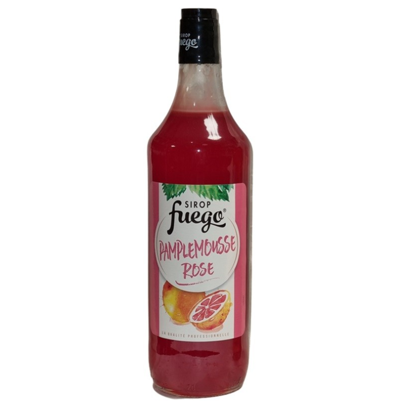 Sirop Pamplemousse Rose Fuego 100cl - Saveur Intense