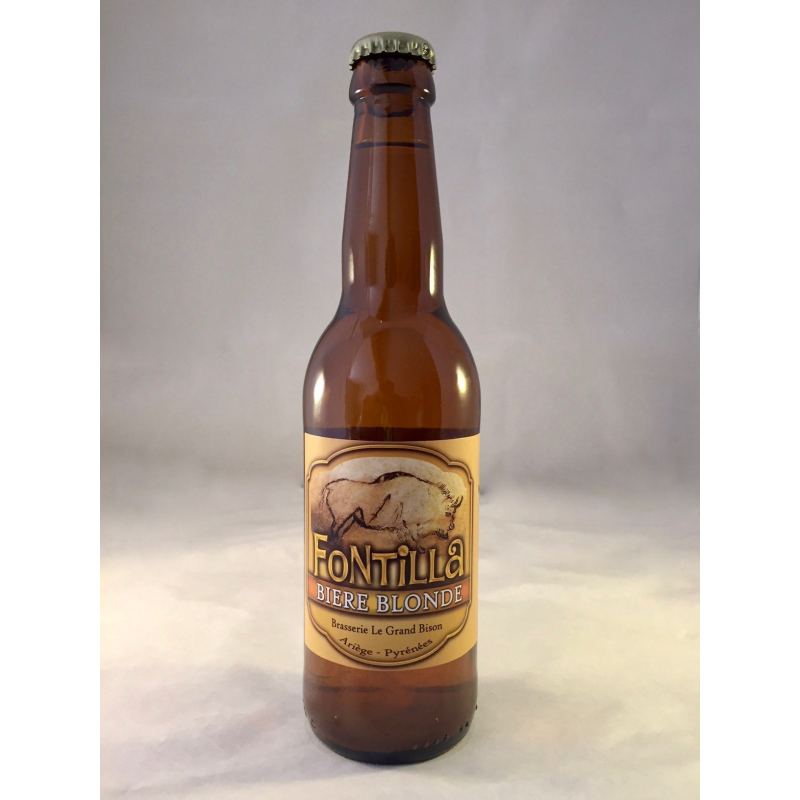 Bière Blonde Fontilla - Brasserie Le Grand Bison