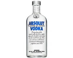 ABSOLUT Vodka Suède 70cl 40° - Vodka de grain de haute qualité