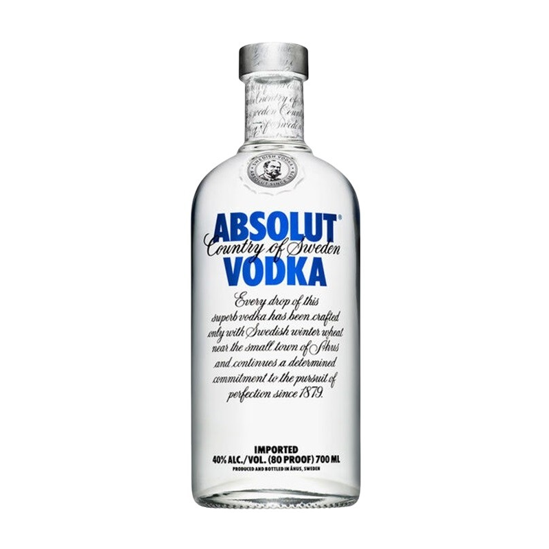 ABSOLUT Vodka Suède 70cl 40° - Vodka de grain de haute qualité