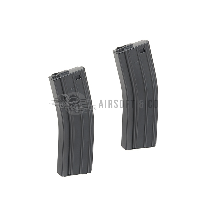 Lot de 2 chargeurs Mid-cap M4 AEG Series - Performance et Fiabilité