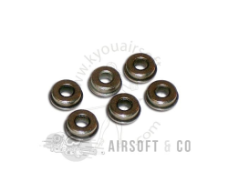 Bushings métal Ø 8 mm - 6 pièces pour équipement sportif