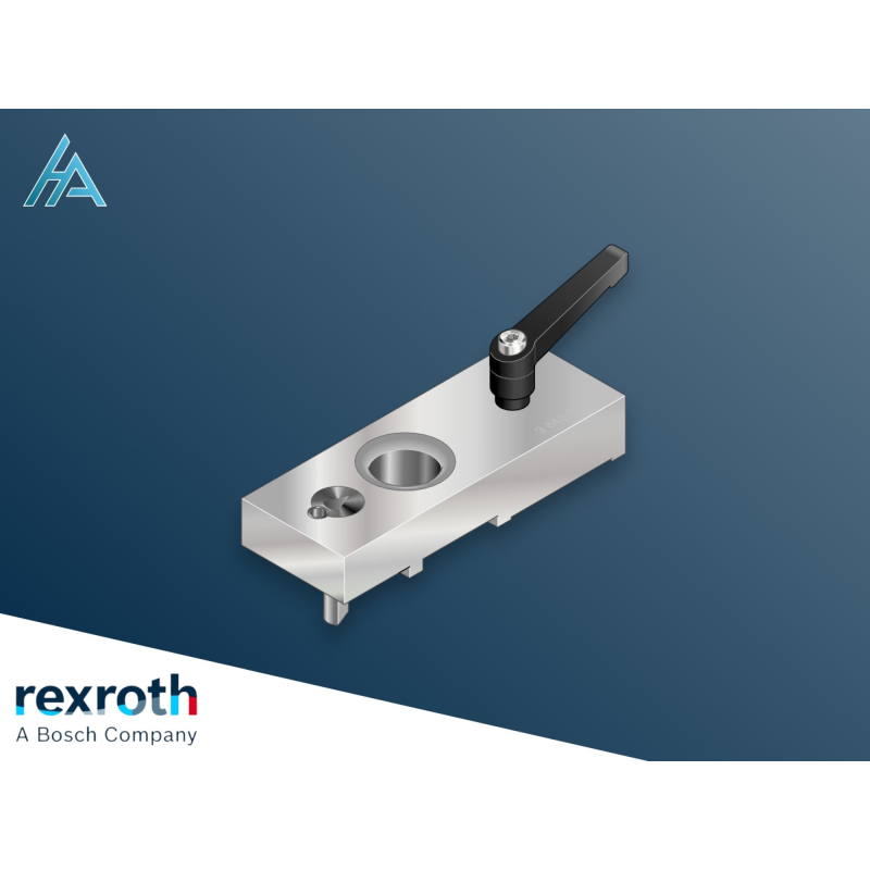 Gabarit de perçage pour jonction rapide 17 mm - Bosch Rexroth