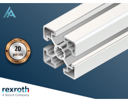Caisse de 20 profilés aluminium d’étayage 45x45L Bosch Rexroth