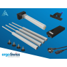 Système de réglage en hauteur Ergoswiss hydraulique - 350kg
