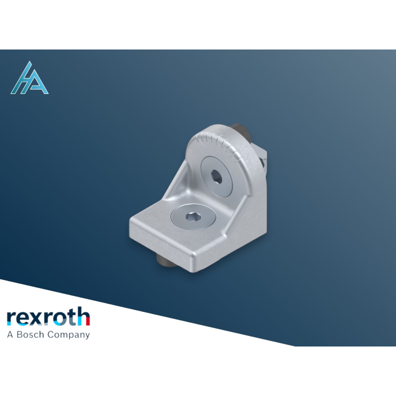 Équerre R40x43 SET Bosch Rexroth - Jonctions de profilés