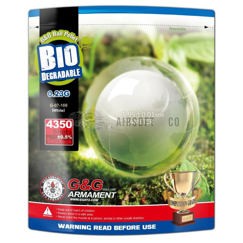 Billes 0.23 gr Bio - 4350 billes | Équipement Sportif