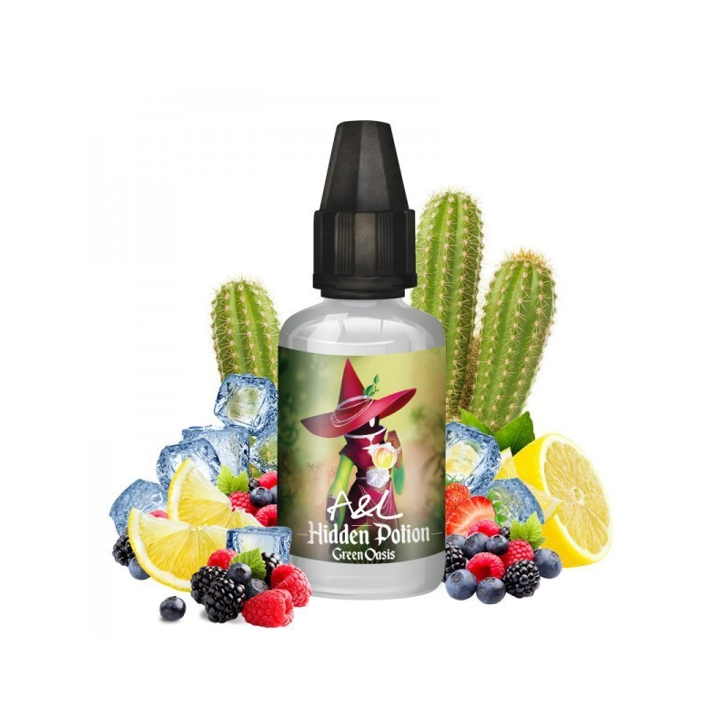 Arôme Green Oasis Hidden Potion - Concentré A&L 30ml pour E-liquides DIY