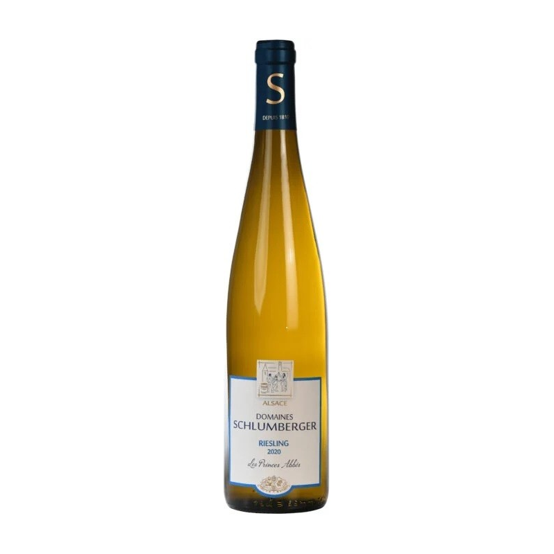 Riesling Les Princes Abbés 2020 Schlumberger - Vin Blanc Sec d'Alsace