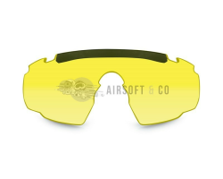 Écran jaune pour lunettes Saber Advanced - Visibilité optimisée pour le sport