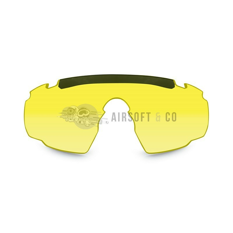 Écran jaune pour lunettes Saber Advanced - Visibilité optimisée pour le sport