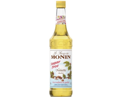Sirop de noisette sans sucre Monin 70cl - Boissons haut de gamme