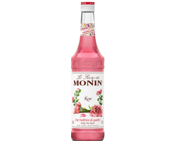 Sirop de rose Monin 70 cl - Saveur florale exceptionnelle