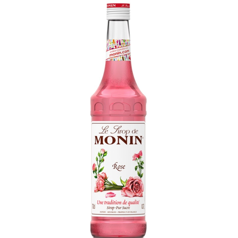Sirop de rose Monin 70 cl - Saveur florale exceptionnelle