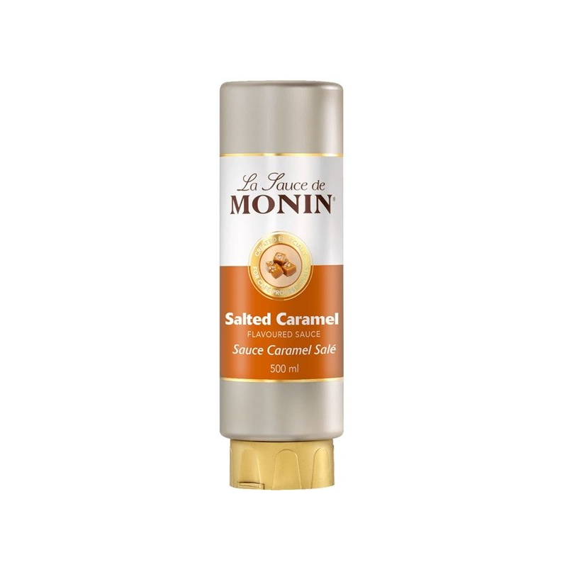 Sauce caramel salé Monin 50 cl - Ajoutez une touche gourmande à vos boissons
