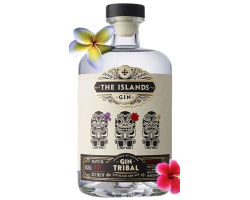 The Islands Tribal Gin 70 cl 43° - Un gin haut de gamme aux notes florales