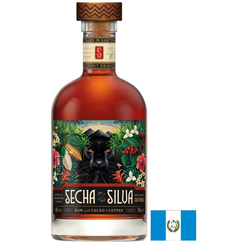 Secha de la Silva - Rhum Guatemala 70cl 40° | Boissons Haut de Gamme