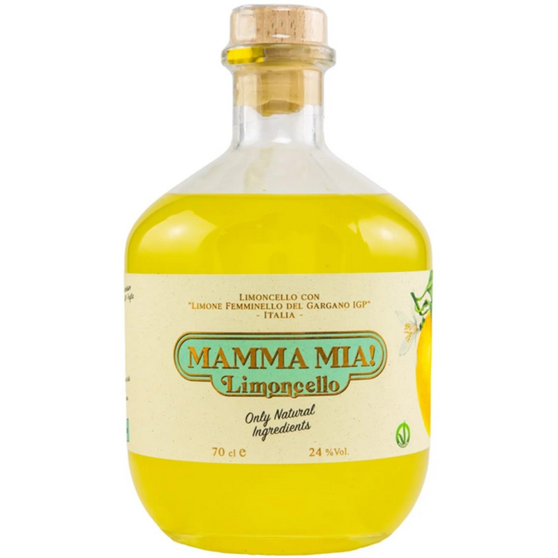 Limoncello Mamma Mia 70cl - Liqueur de citron authentique d'Italie