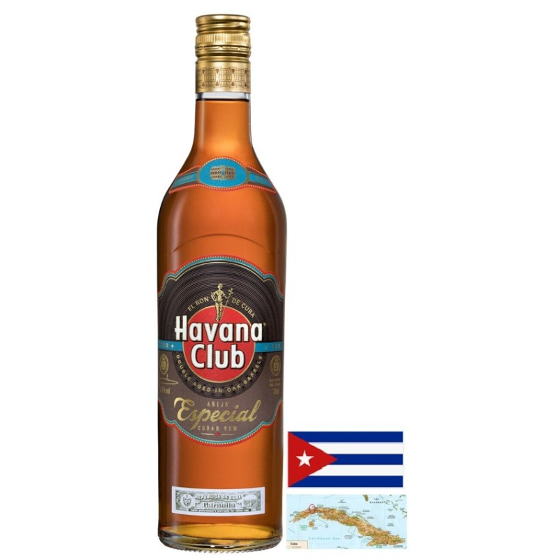 HAVANA CLUB ANEJO ESPECIAL RHUM CUBA 70 CL 37.5° - Délicieux et Élégant