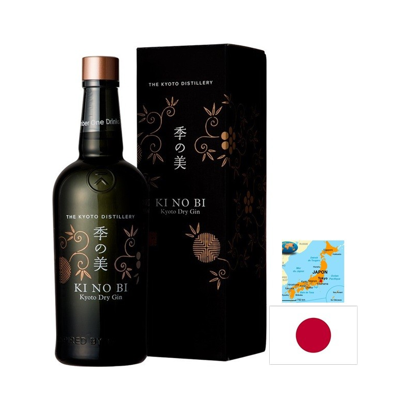 Ki No Bi Dry Classic Gin - Gin Japonais de Kyoto 70cl 45.7°