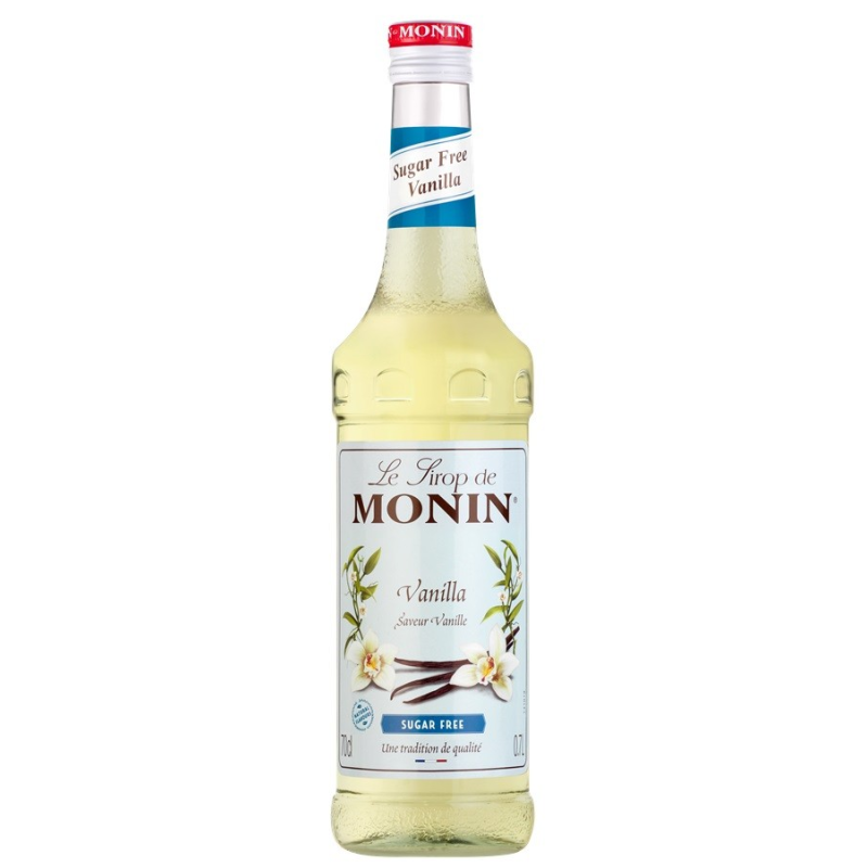 Sirop de Vanille Sans Sucre Monin 70 cl - Pour Boissons & Cocktails