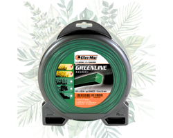 Fil carré 2.4mm GreenLine OLEO MAC - Efficacité de coupe pour jardinage