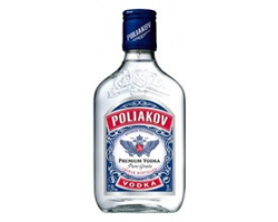 Poliakov Premium Flask Vodka U.E - Vodka Haut de Gamme