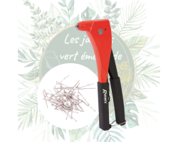 Pince à riveter + 50 rivets | Outils de jardinage de qualité