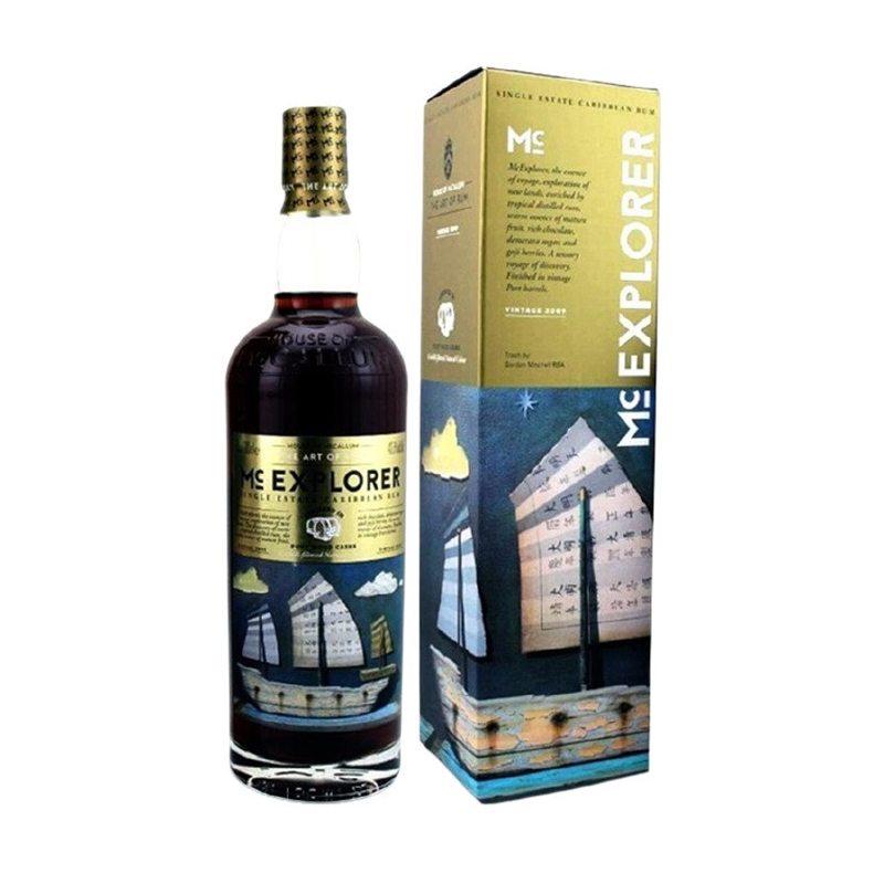 HOUSE OF MC CALLUM MC EXPLORER RHUM CARAÏBES 43.5% - Rhum haut de gamme