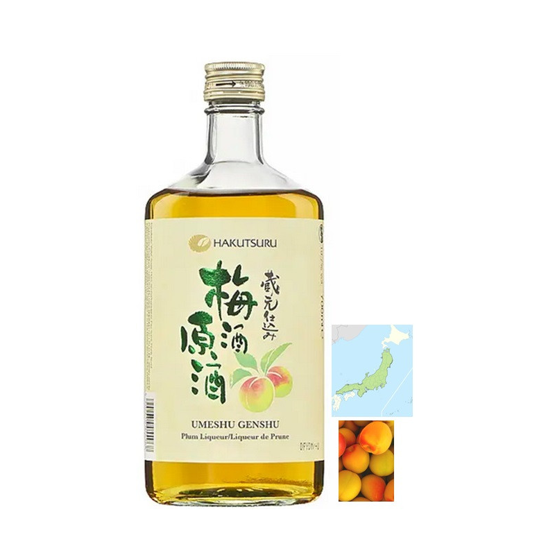 Umeshu Genshu Hakutsuru - Liqueur de Prune Japonaise