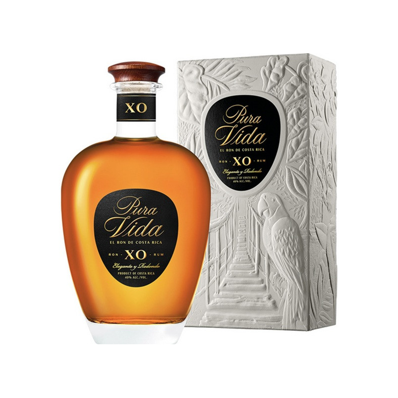 Pura Vida XO Rhum Costa Rica 70cl - Un Rhum Haut de Gamme