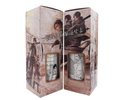 Coffret "Attack on Titan" Umeshu 2x50cl Oyama Yumekobo - Liqueur Japonaise de Prune