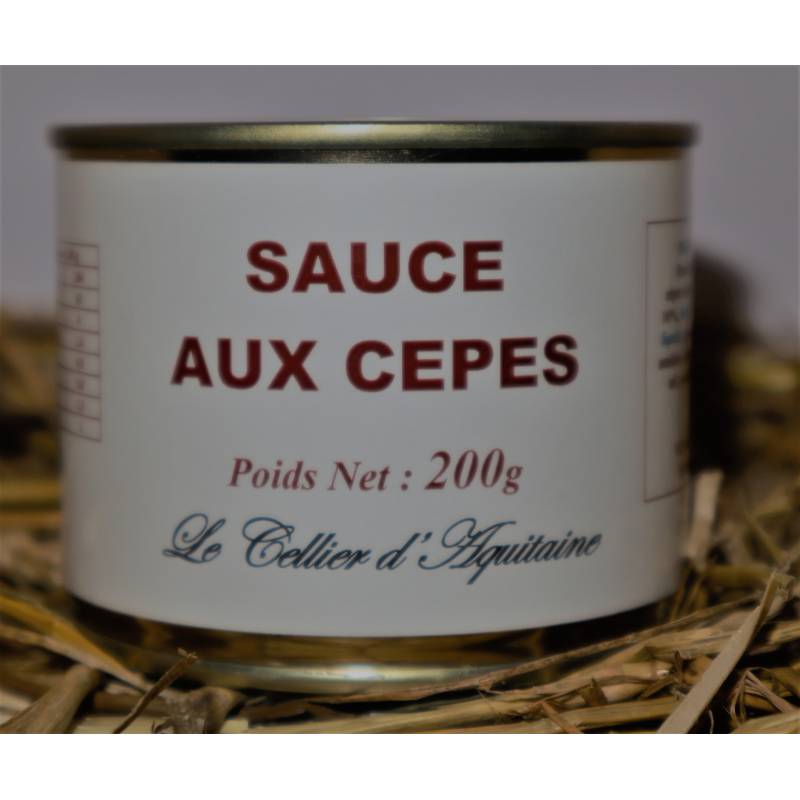 Sauce aux cèpes - Épicerie fine de qualité