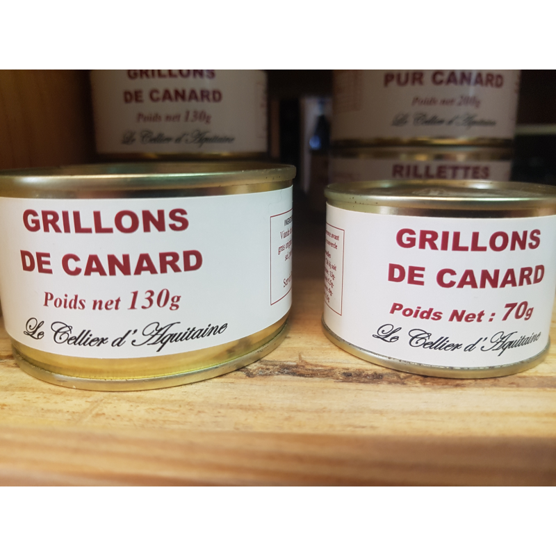 Grillons de canard - Épicerie fine de qualité supérieure