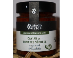 Caviar de tomates séchées au piment d'Espelette - Épicerie Fine