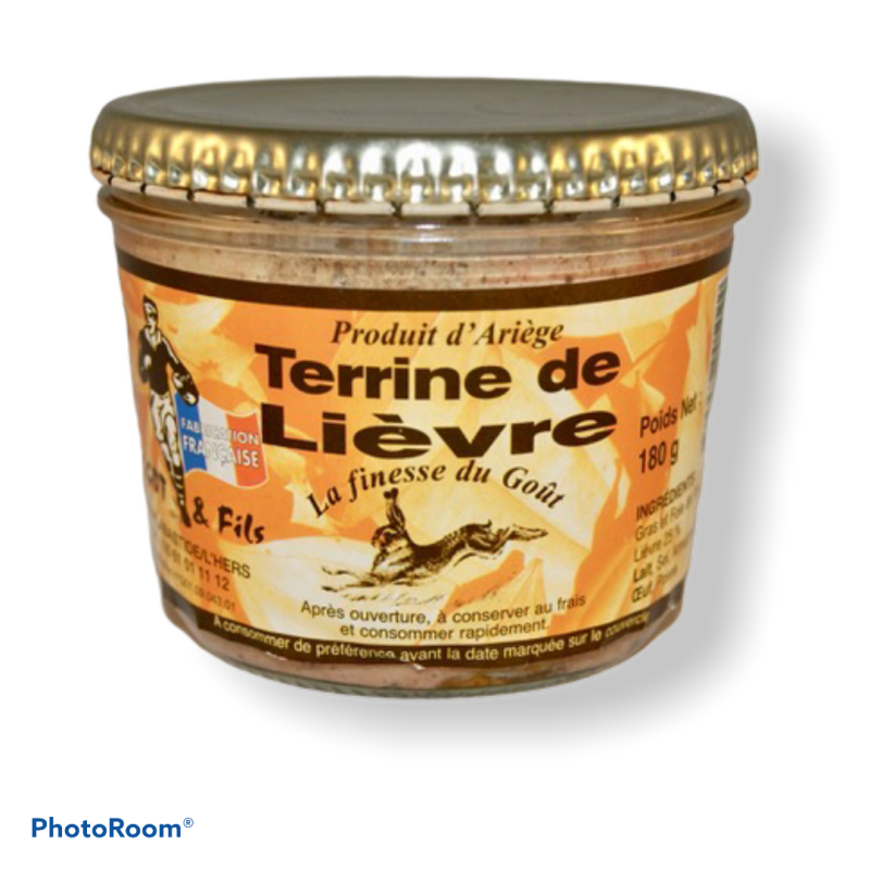 Terrine de lièvre d'Ariège - Épicerie Fine