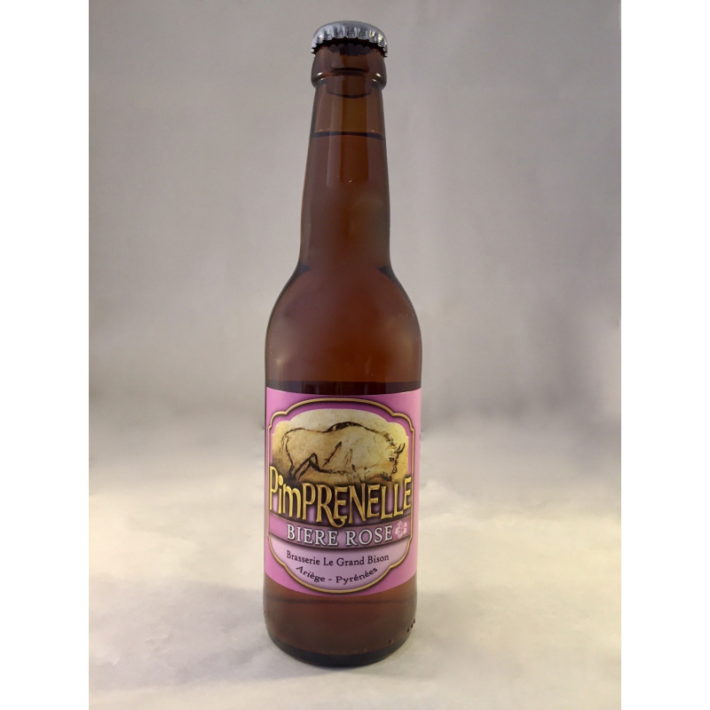 Bière Rose Pimprenelle - Brasserie Le Grand Bison