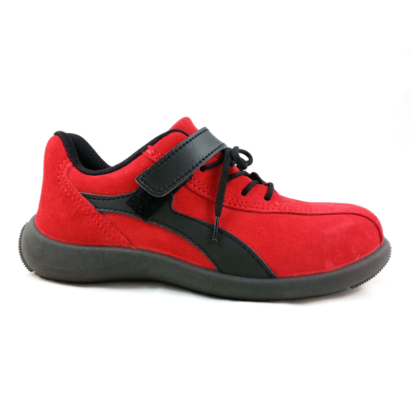 Chaussure de sécurité femme S1P Elea rouge S24 - Sécurité et Style