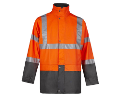 Veste de pluie haute visibilité Bandit Nine Worths - Sécurité et confort