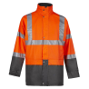 Veste de pluie haute visibilité Bandit Nine Worths - Sécurité et confort