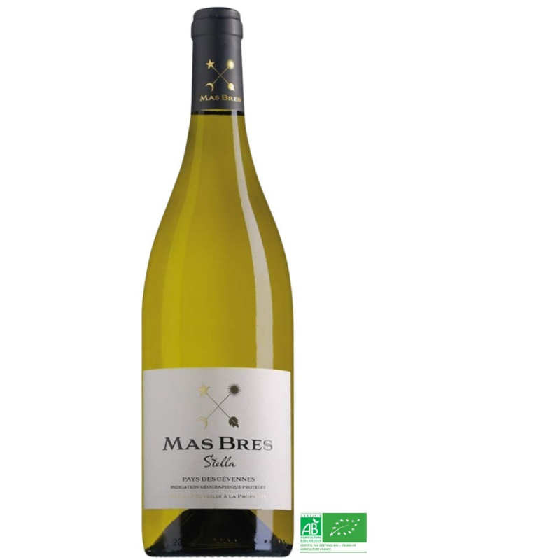 Mas Bres Stella Blanc 2024 - IGP Cévennes Bio