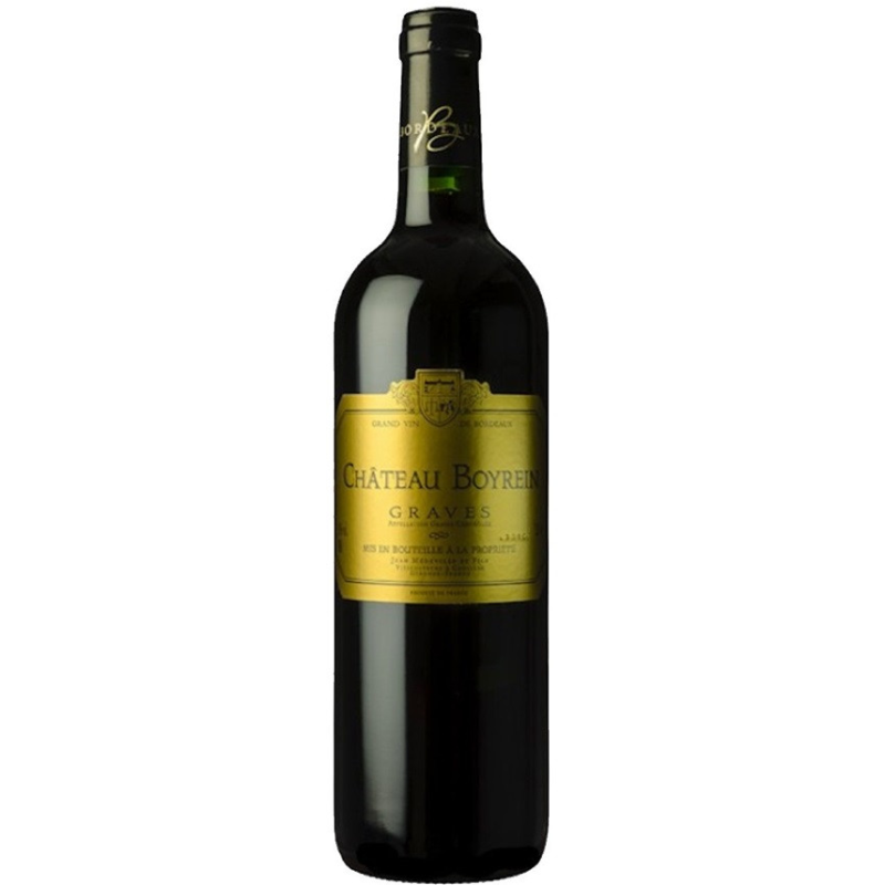 BOYREIN 2021 Graves AOC 75 cl - Vin Rouge Haut de Gamme