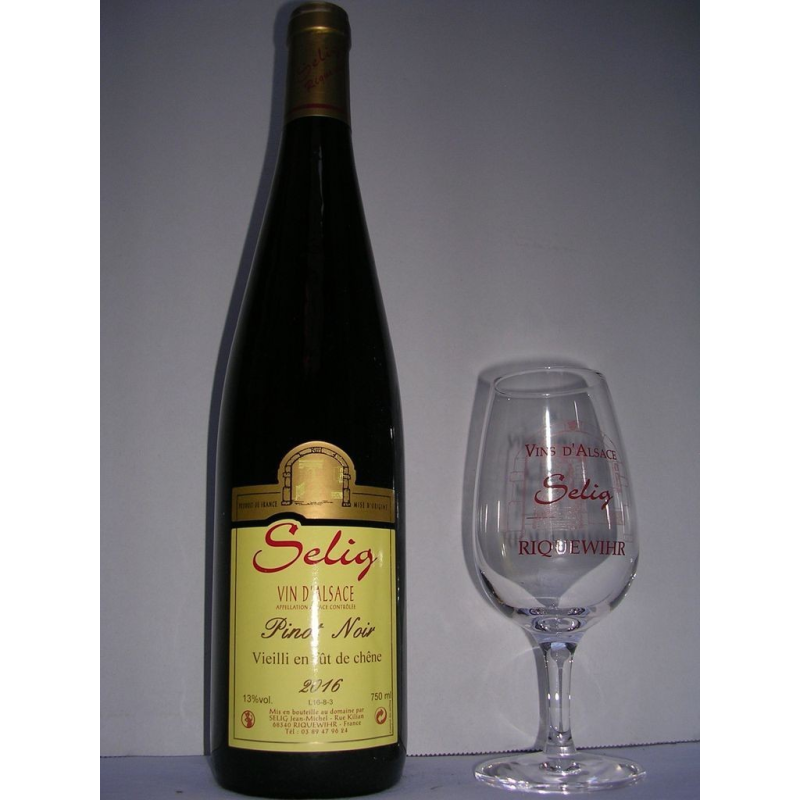 Pinot Noir Vieilli en Fût de Chêne 2023 - Vin Rouge Haut de Gamme
