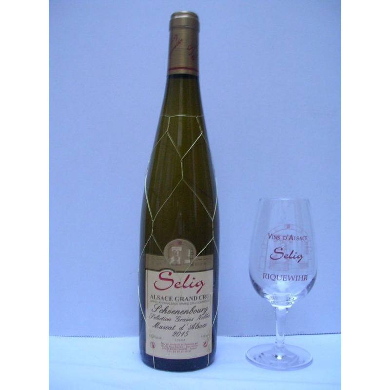 Muscat d'Alsace Schonenbourg 2015 - Vin blanc moelleux haut de gamme
