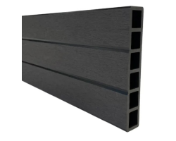 Soubassement composite gris anthracite - Esthétique et résistant