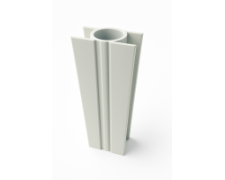 Guide soubassement durable pour grillage soudé